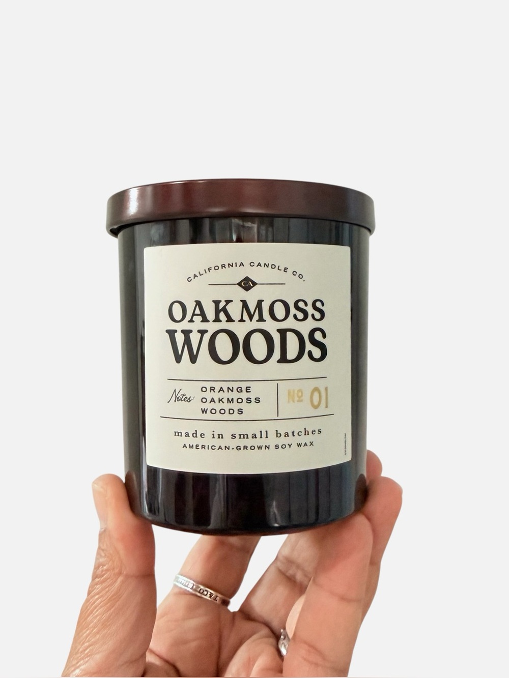 Leoben Company Oakmoss Woods No. 01 Scented Candle - Brown